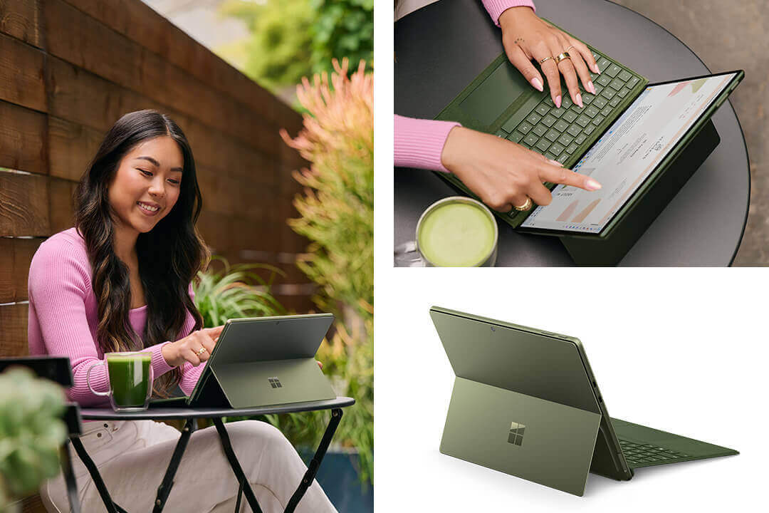 Surface二合一笔记本电脑适应多场景