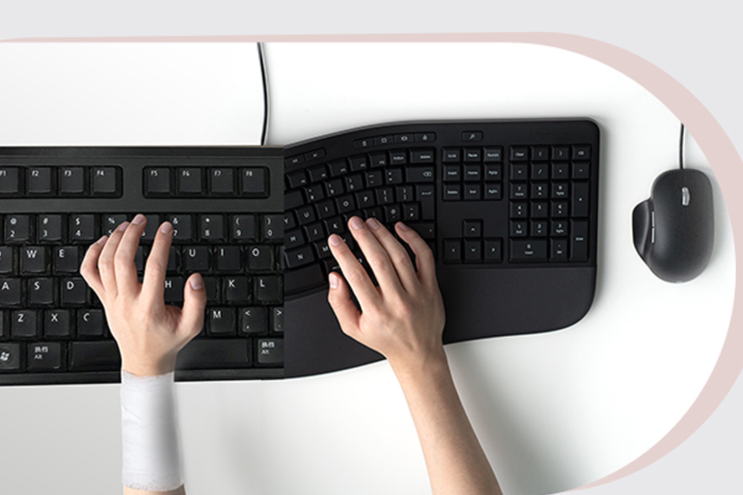 Surface 人体工程学键盘强大兼容性