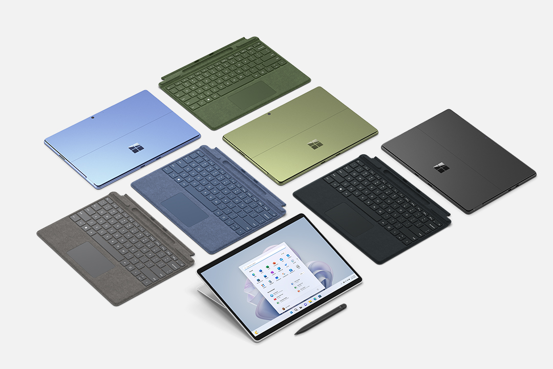 微软 Surface Pro 带超薄触控笔 2 的特制版专业键盘盖