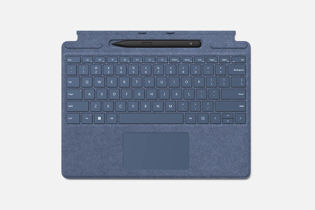 微软 Surface Pro 带超薄触控笔 2 的特制版专业键盘盖