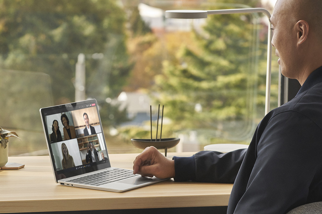 微软 Surface Laptop Go 3 高质量音视频通话 