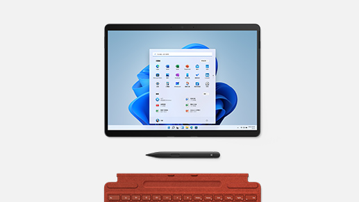 一台 Surface Pro X.