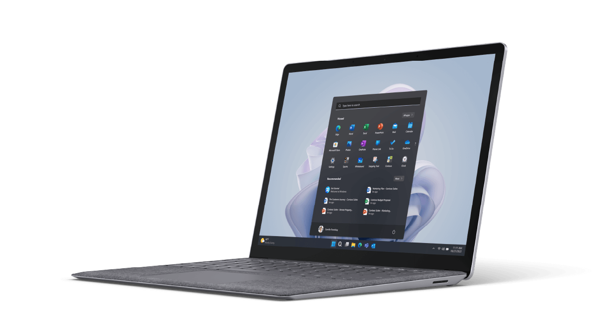 预装Windows 11系统的Surface Laptop 5