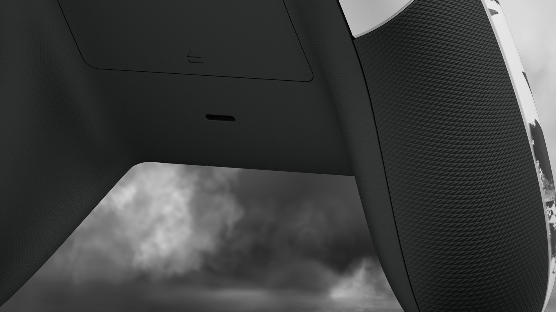 Xbox 无线控制器 - 风暴之刃特别版手柄的特写