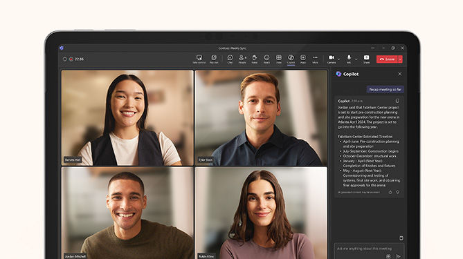 Surface Pro 商用版画质生动的触控屏的特写视图。